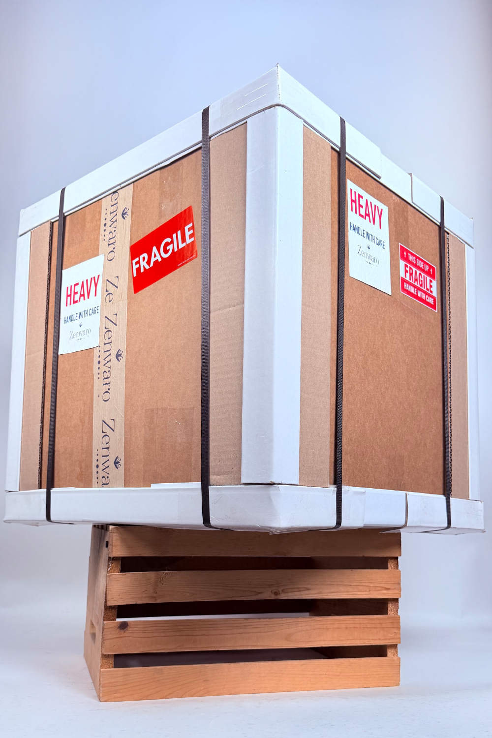 Large Reinforced carton Zenwaro box.