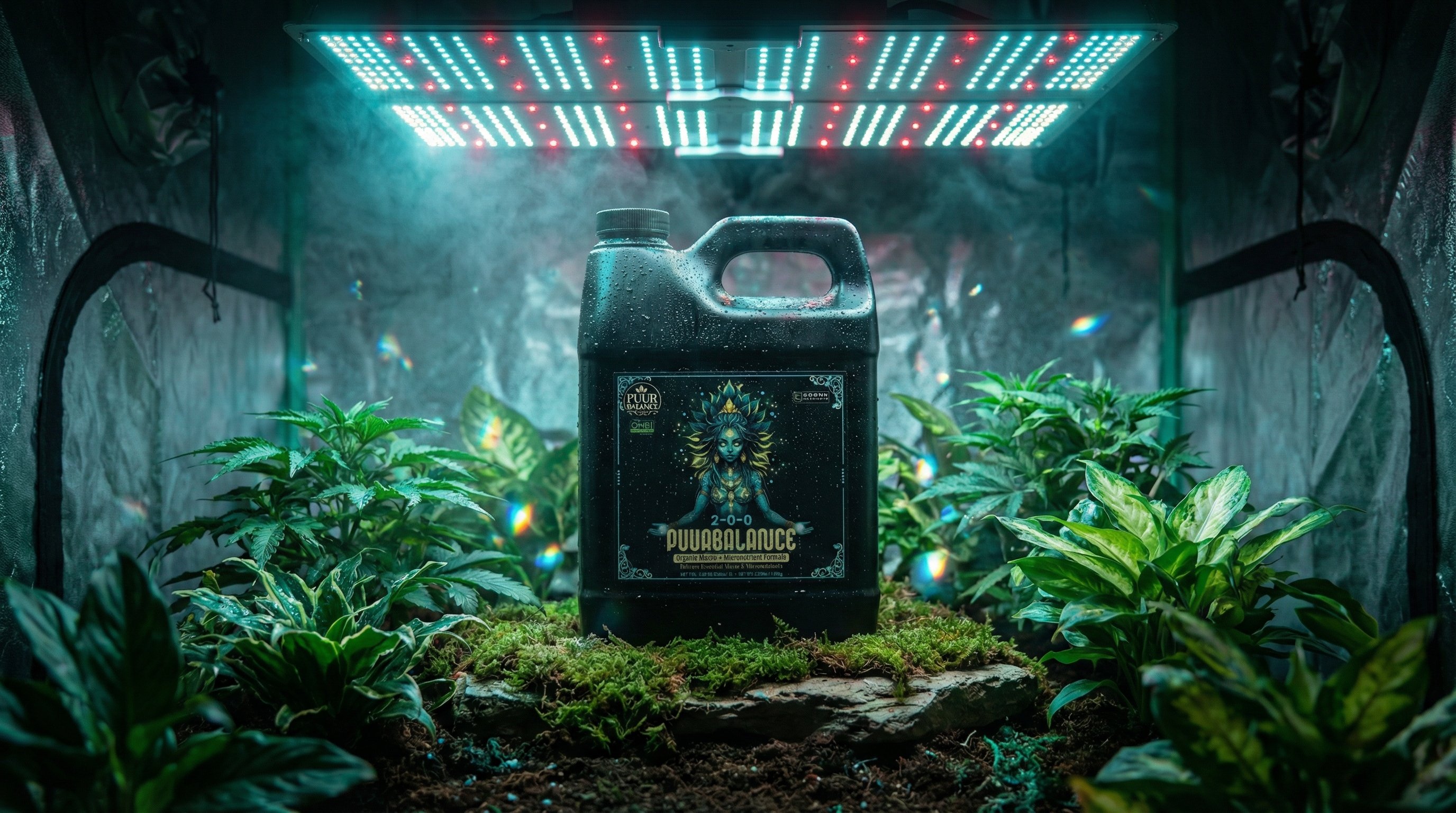 PuurBalance 2-0-0: OMRI-certified organic formula with 21 L-amino acids and chelated micronutrients for enhanced nutrient uptake.