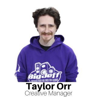 Photo of Taylor Orr Creative Department Manager.