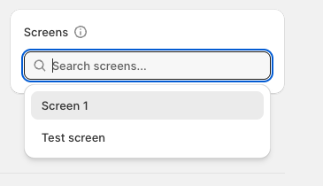 Create Playlist screen showing Playlist Details, Playlist Content, Status, and Screens