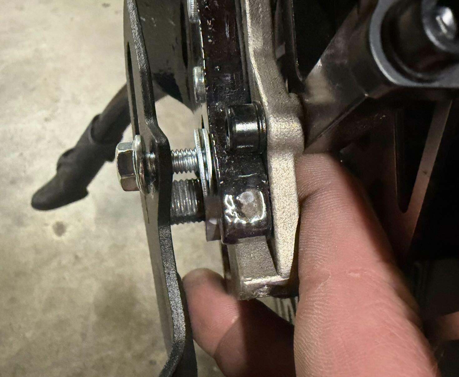 Nut placement slot highlighted