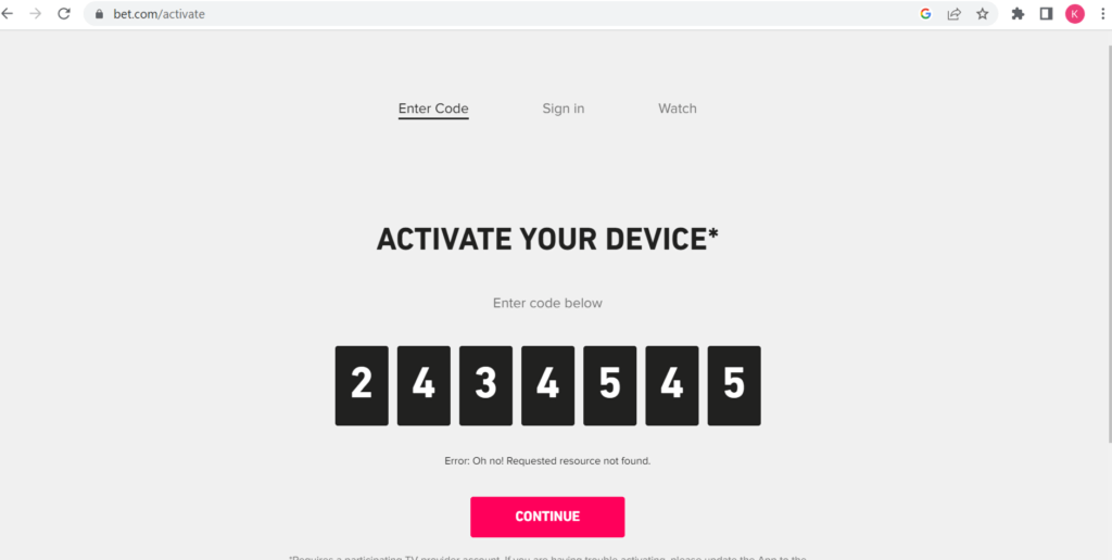 get activation code