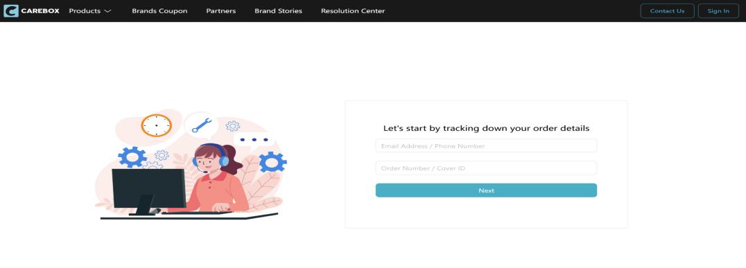  Submit a Claim Request with Package Protect