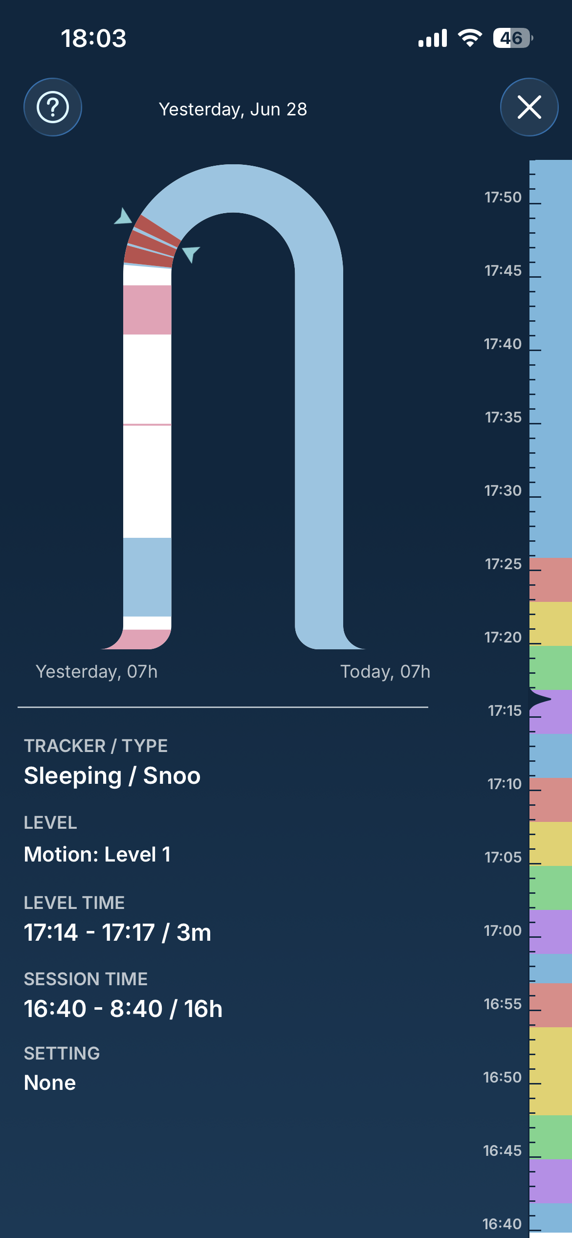 How do I navigate through the Happiest Baby App? 5 Level Log Timeline 2.jpeg