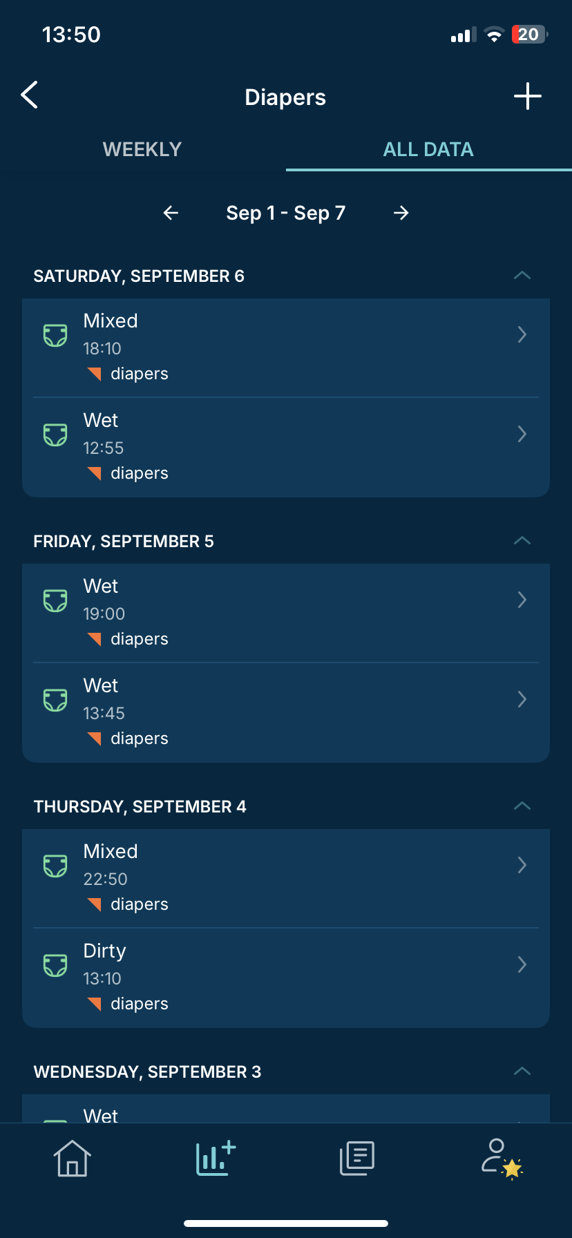 How do I track diaper changes with the Happiest Baby App? 1.jpeg