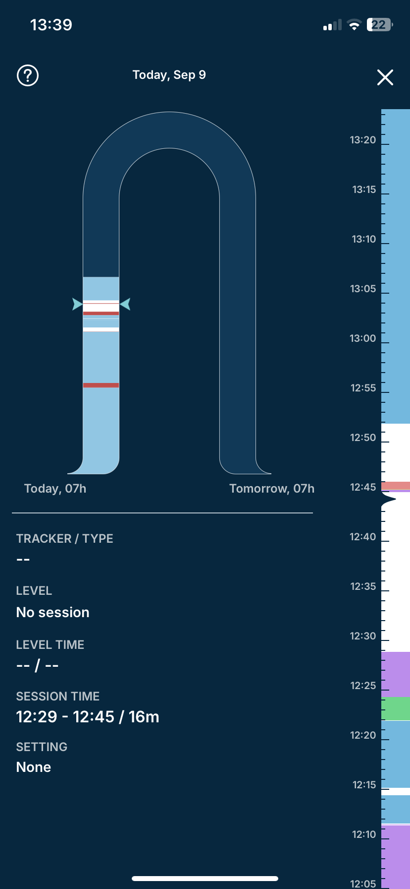 How can I zoom in on my Log for more details?  Zoom Sleep.jpeg