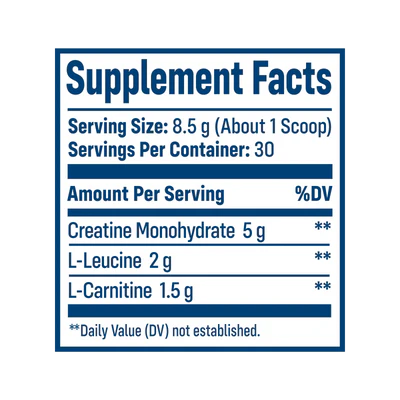 Product Supplement Facts