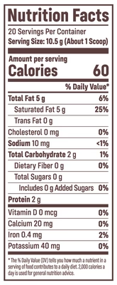 Product Supplement Facts