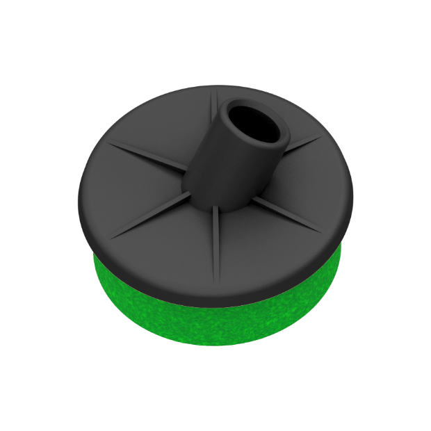 Green scouring sponge