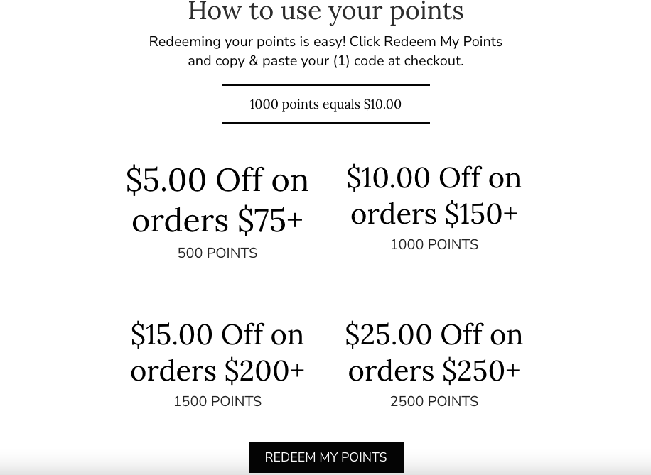 Program guide: How Do I Redeem My SL Raw Rewards Points