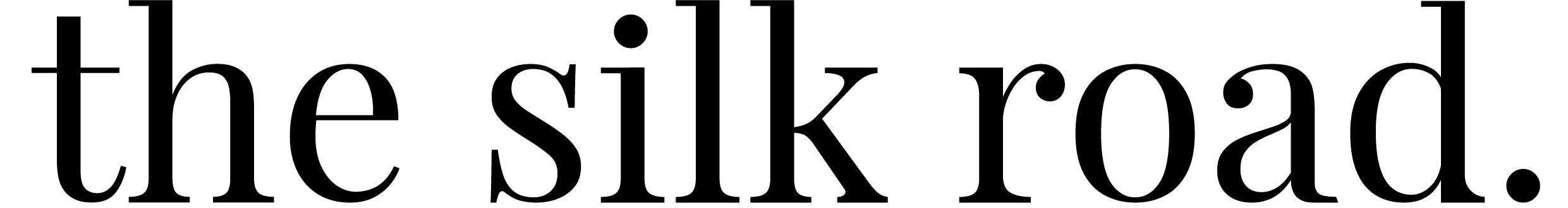 The Silk Road logo