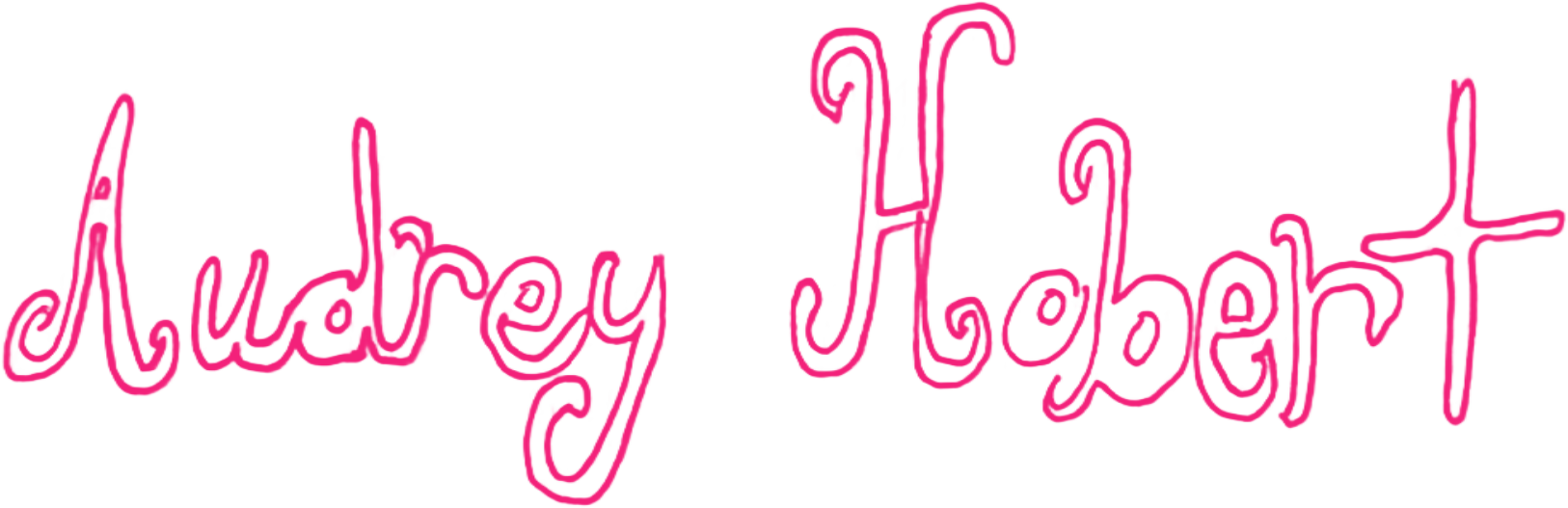 Audrey Hobert  logo