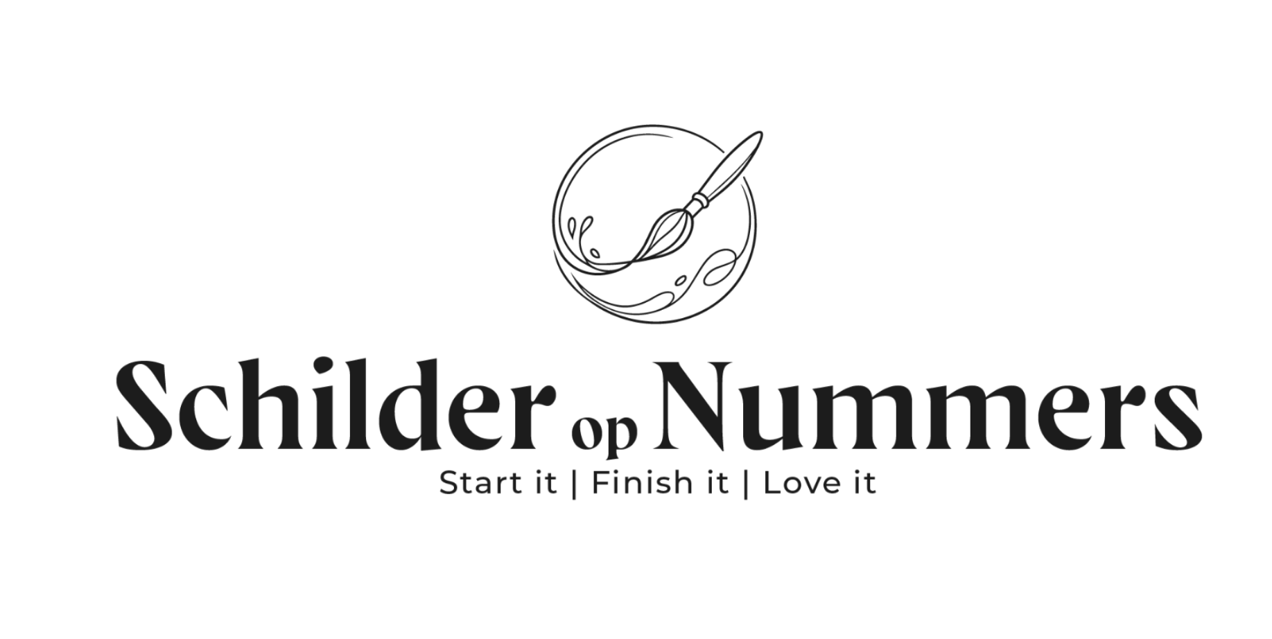 Schilder op nr NL logo