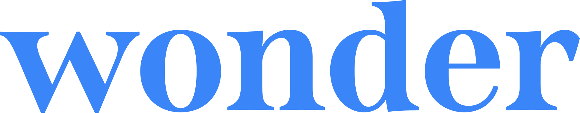 Wonder logo