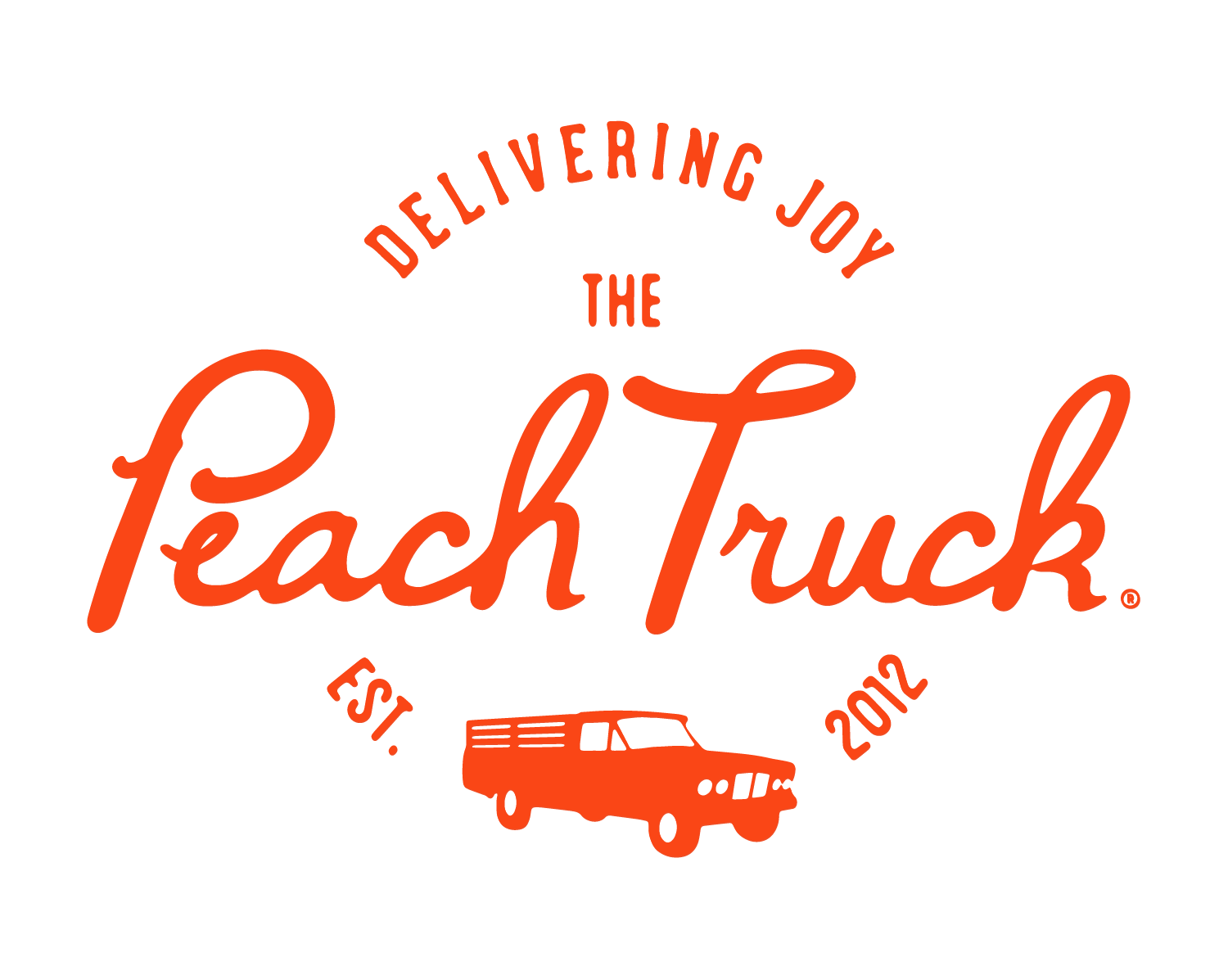 The Peach Truck logo
