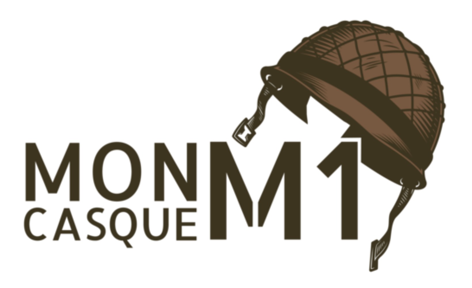 Mon casque M1 logo