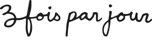 Trois fois par jour logo