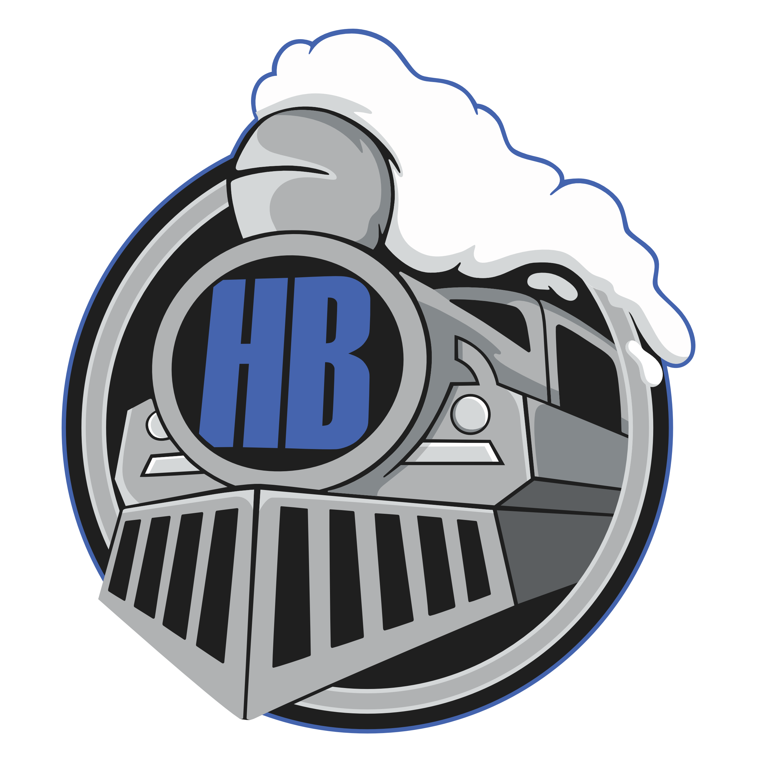 HornBlasters logo