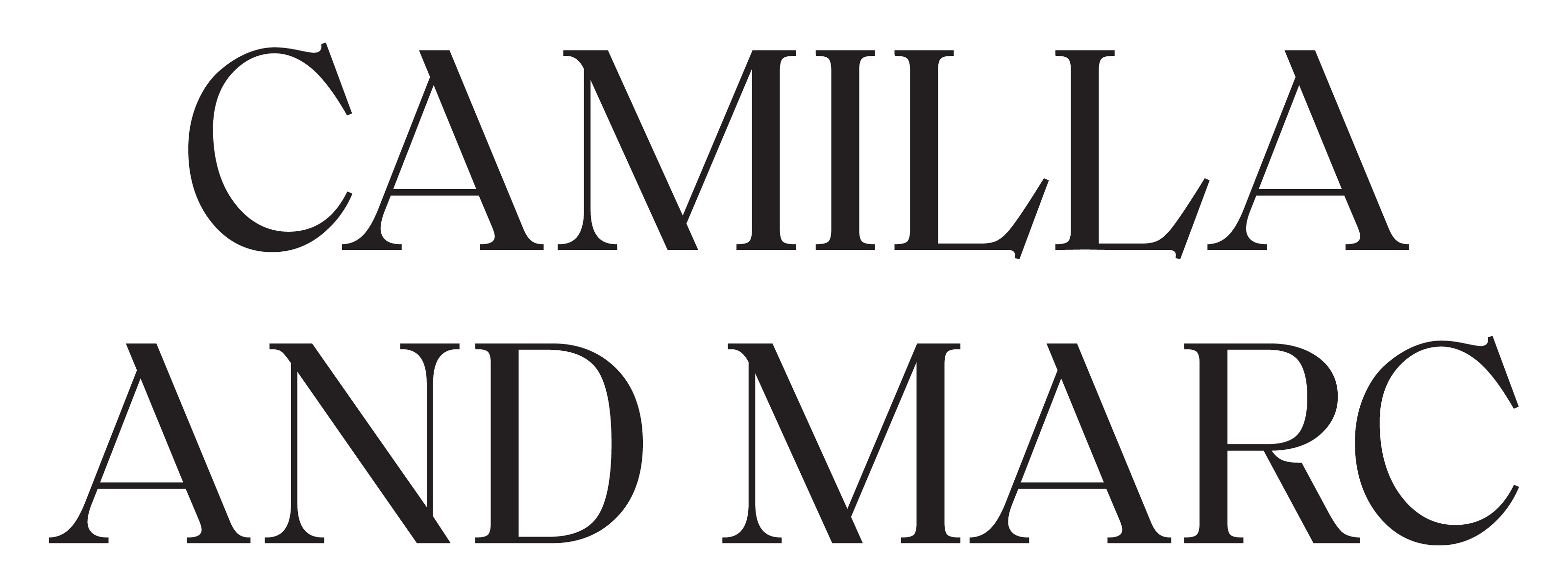 CAMILLA AND MARC logo