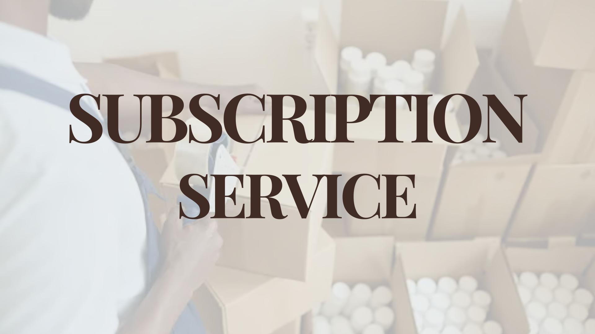 Subscription Service