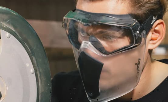 Face Shields and Safety Helmets