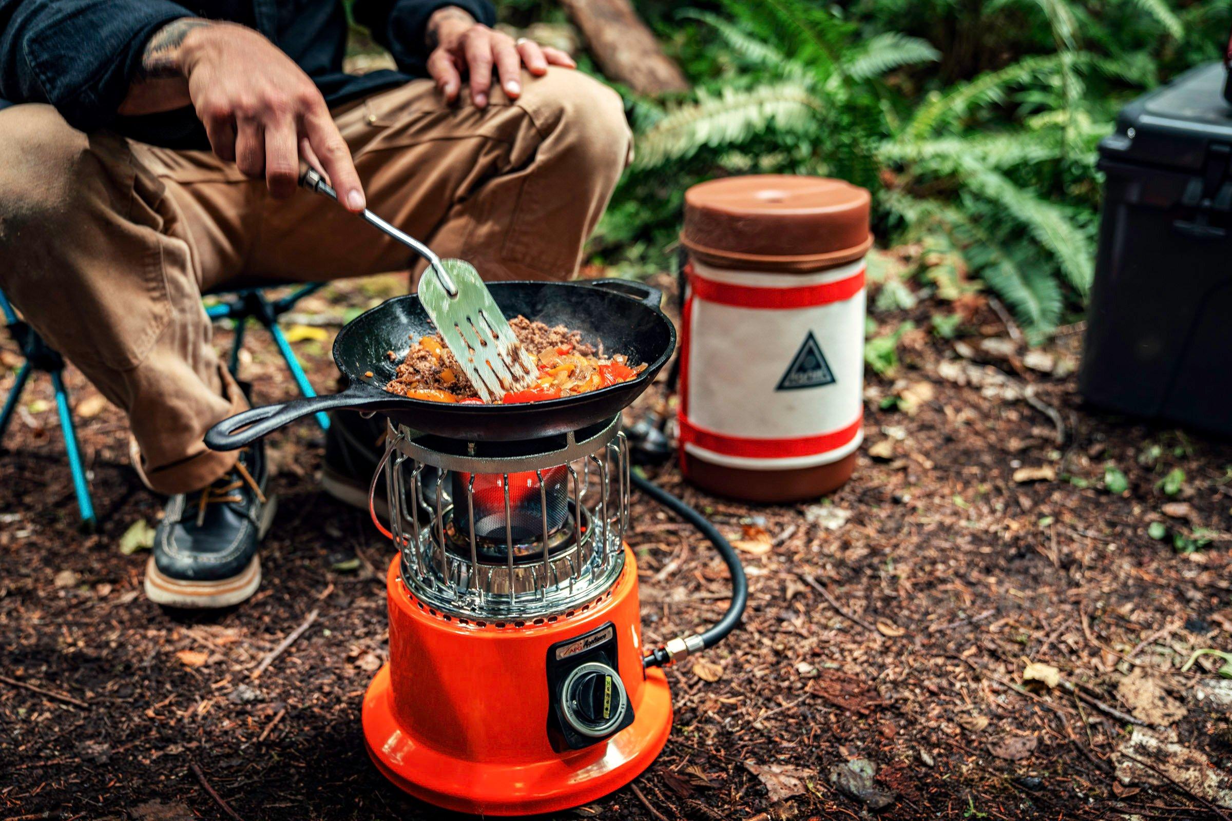 2-in-1 Heater/Stove