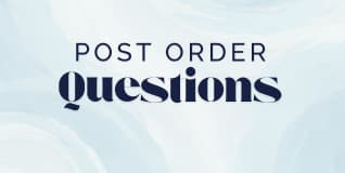 Post order Questions