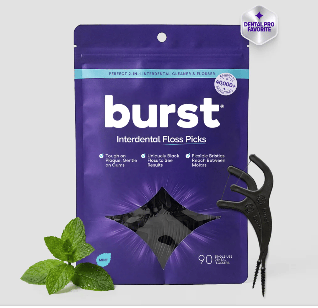 About the Burst Interdental Floss Picks
