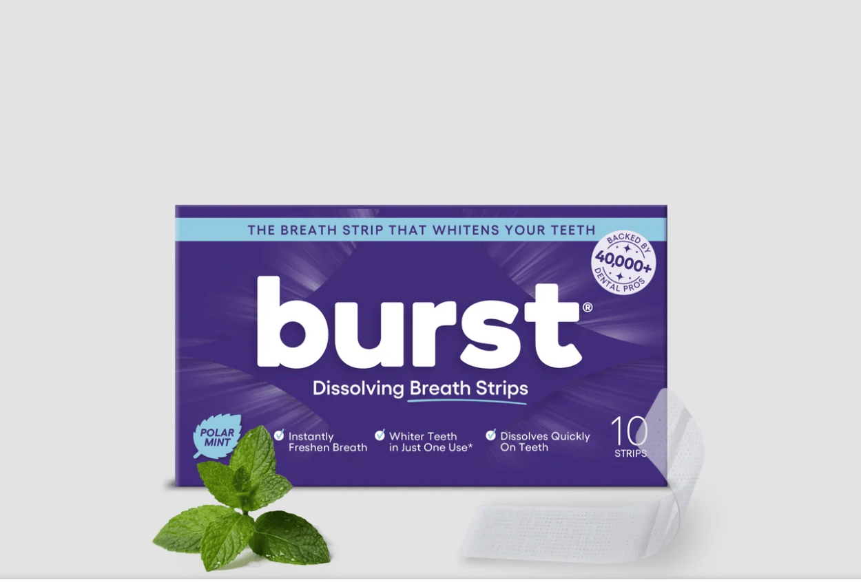 About the Burst Dissolving Breath Strips