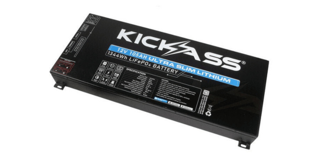 105Ah Ultra Slim Lithium Battery
