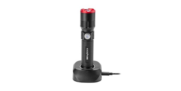 Flashlight with Charging Dock