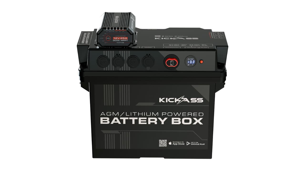 Battery Box with 25A BT DCDC Charger