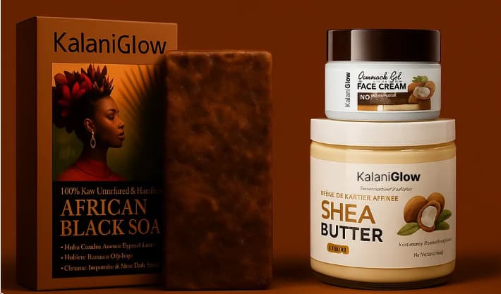 Clear Skin Triple: Soap + Body + Face Moisturizer Bundle