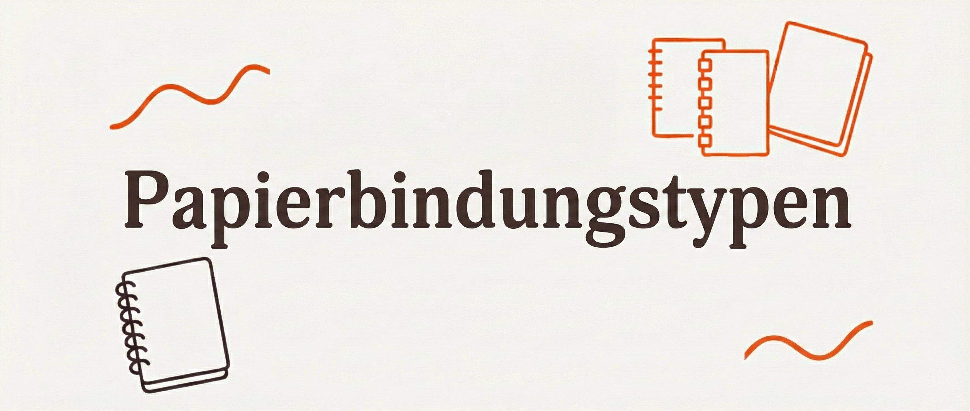 Papierbindungsarten