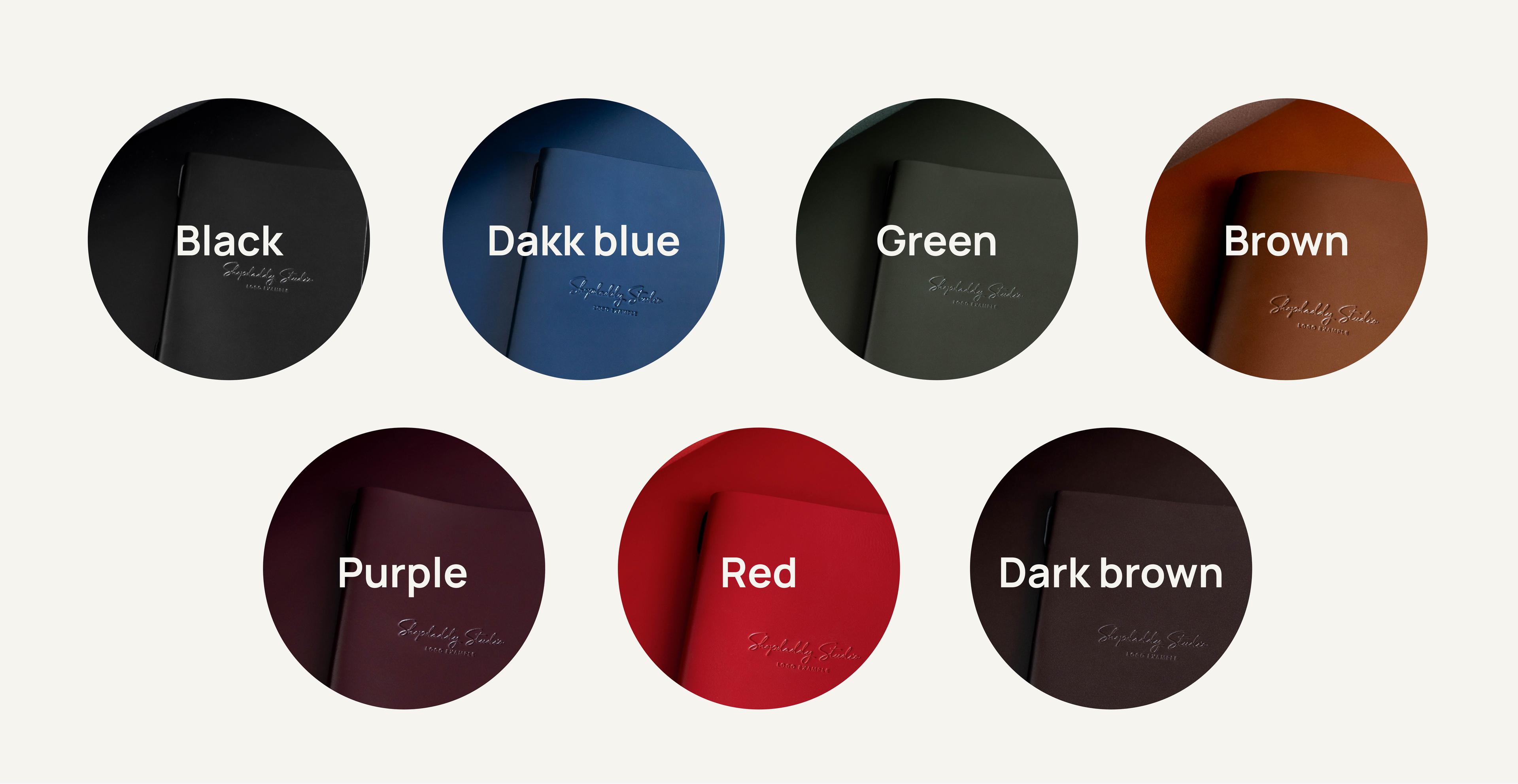 Types and Colors of Leather We Use