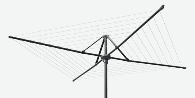 Folding Rotary Clotheslines