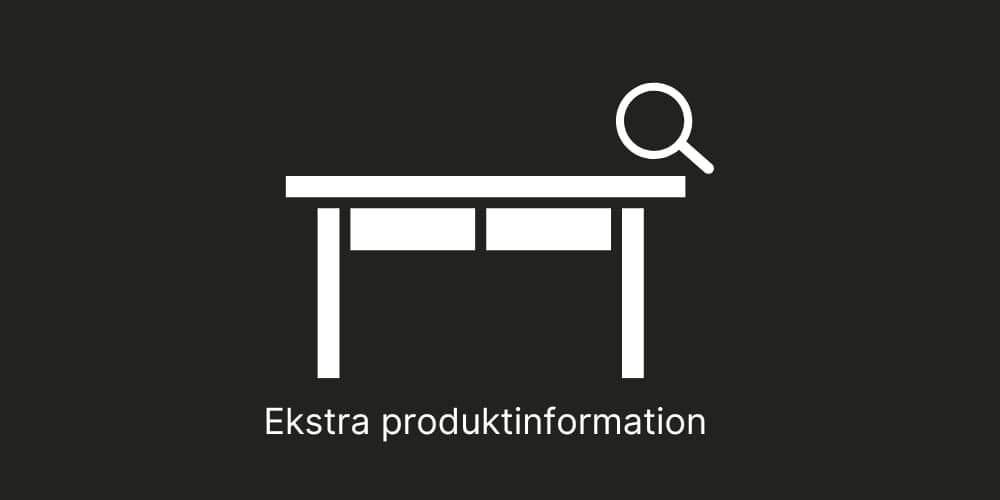 Ekstra produktinformation 🔍