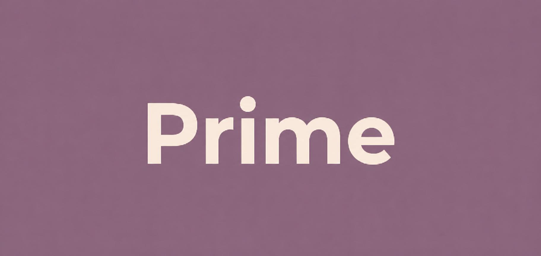 Accessories & Maintenance - Prime