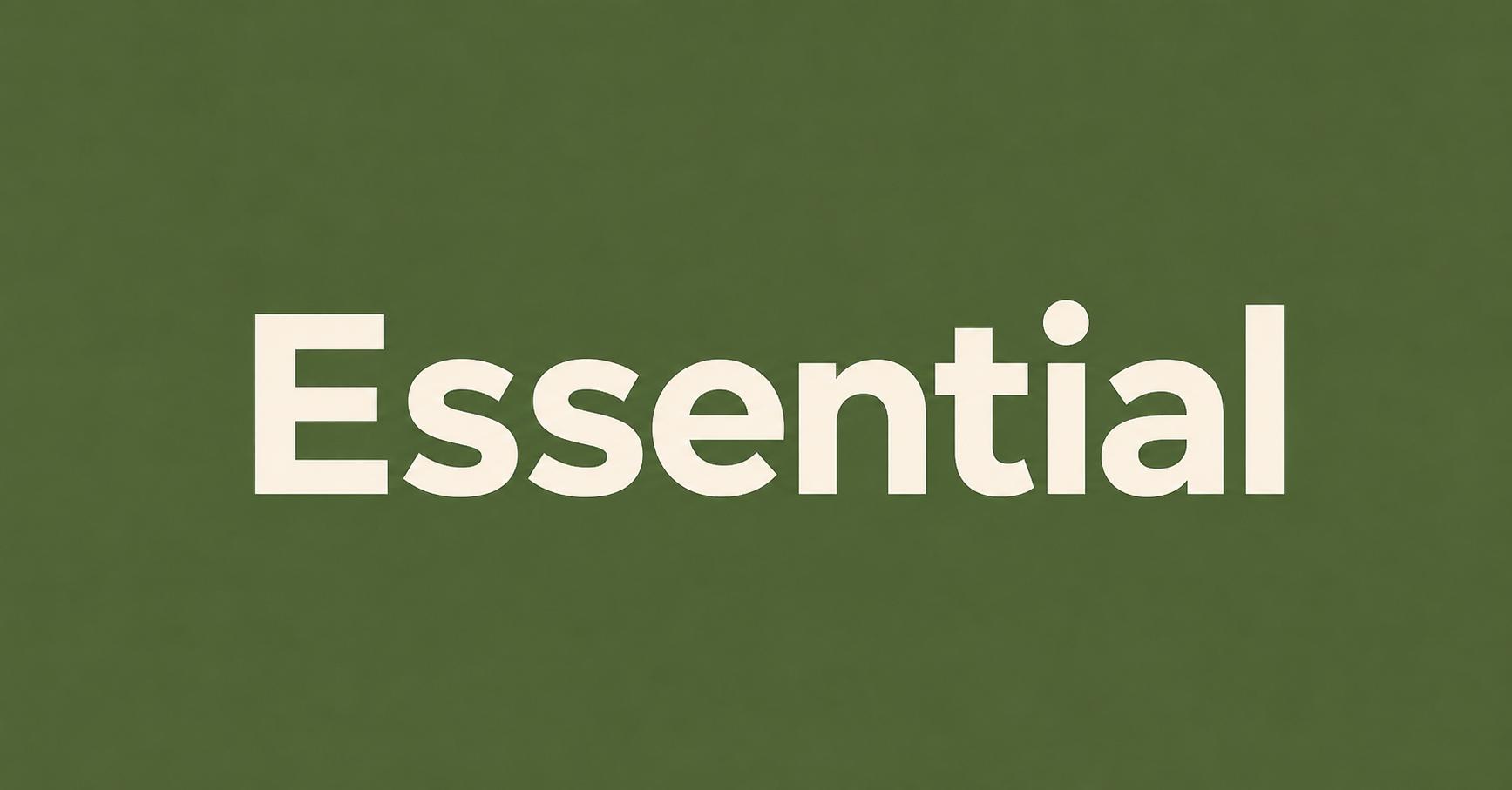 Getting Started-Essential