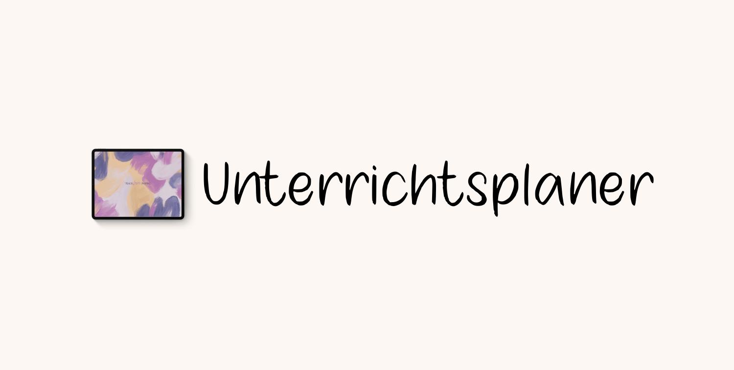 Unterrichtsplaner