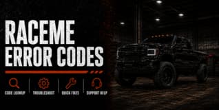 RaceMe Error Codes