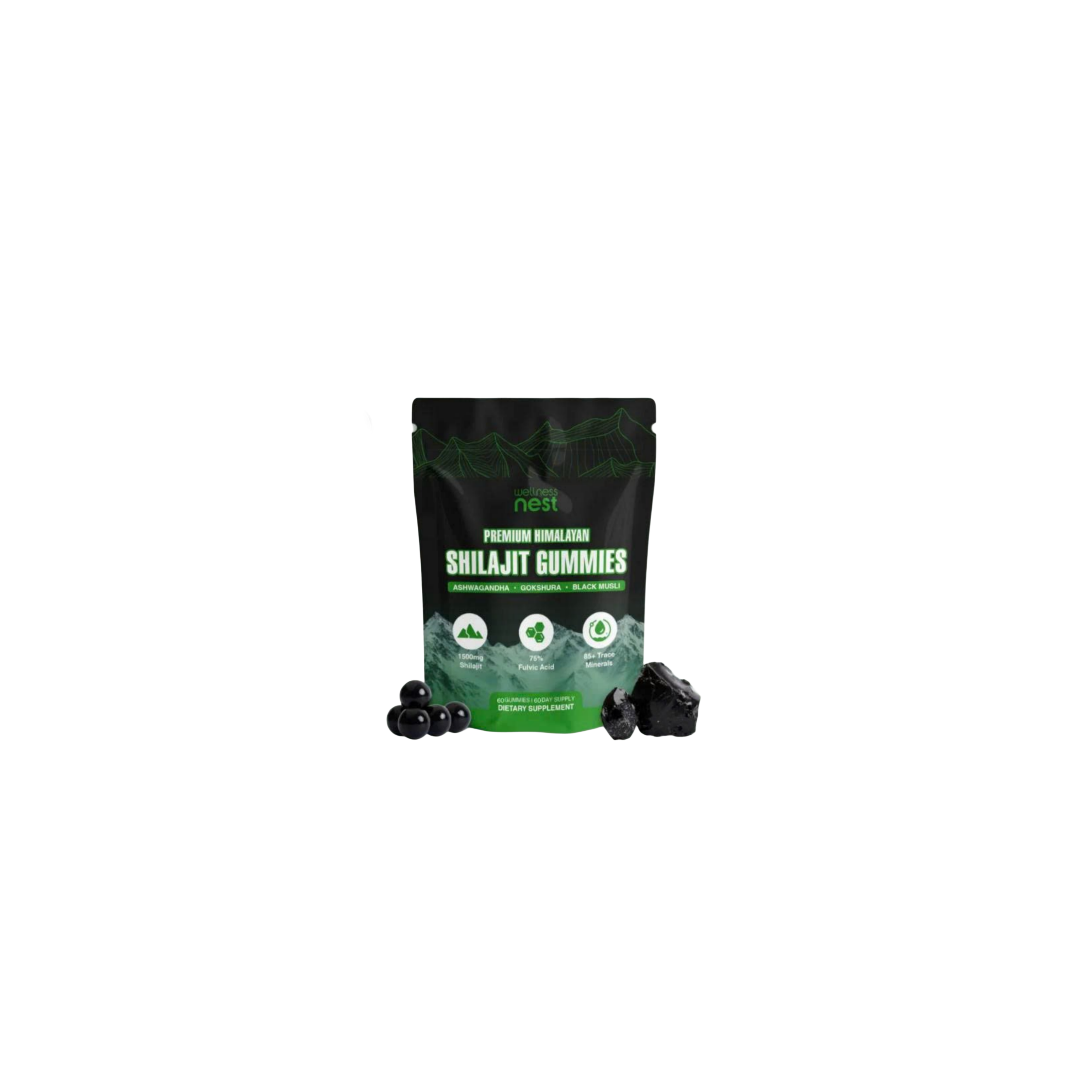 Premium Himalayan Shilajit Gummies