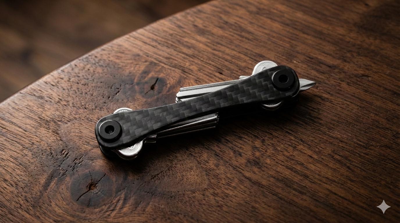 KeySmart® Classic Carbon Fiber 3k