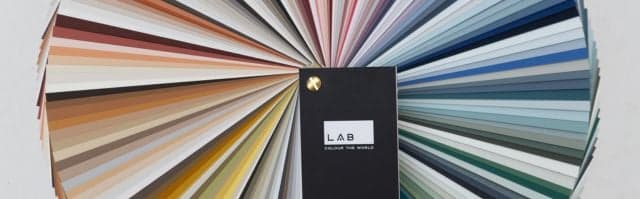 Colourcards, kleurstalen en sample potjes