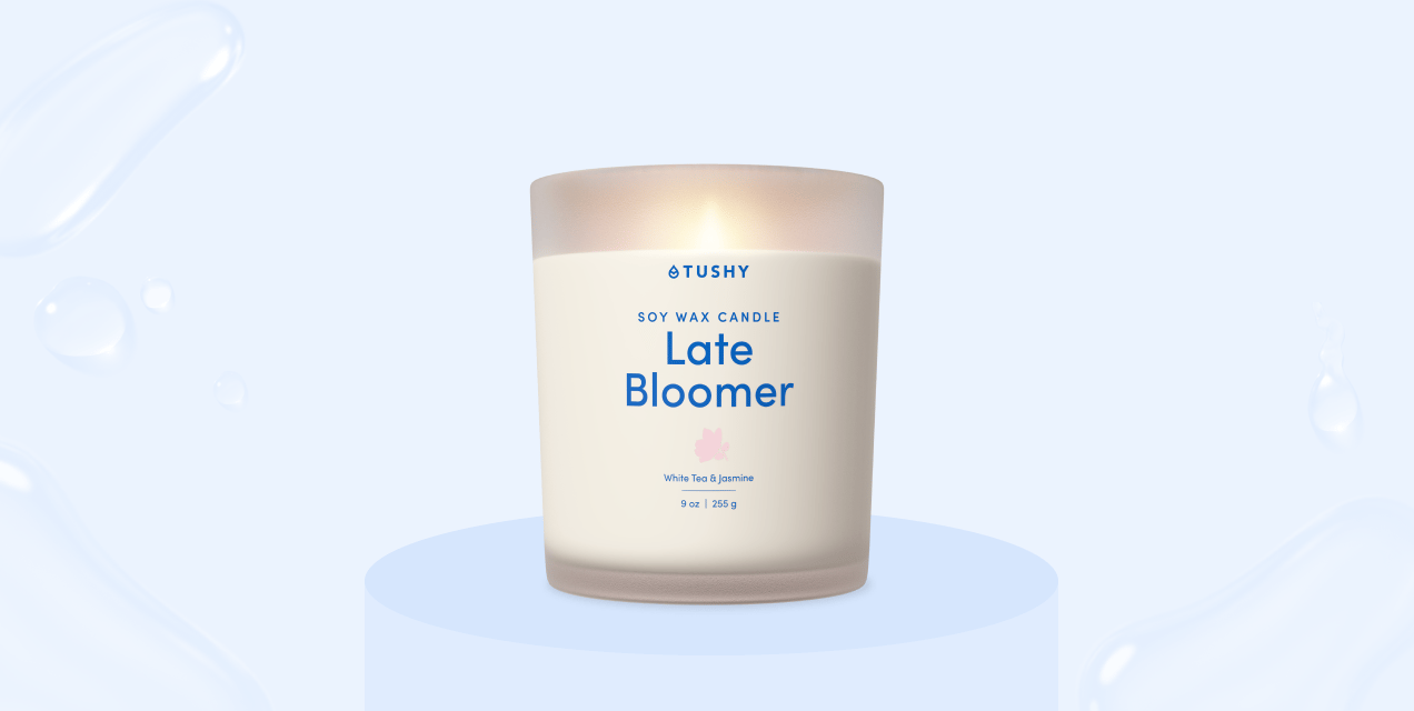 TUSHY Bathroom Candle