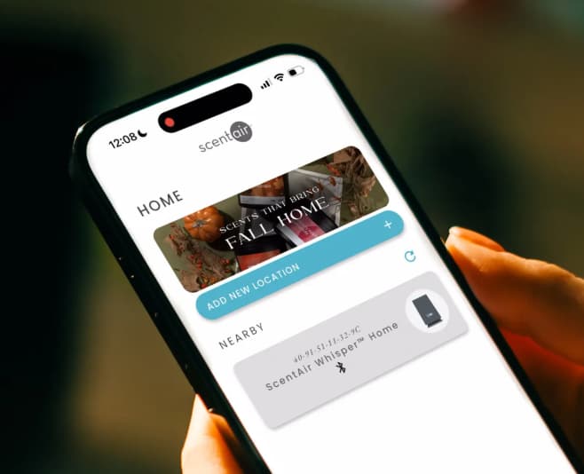 Diffuser programming & the ScentAir app