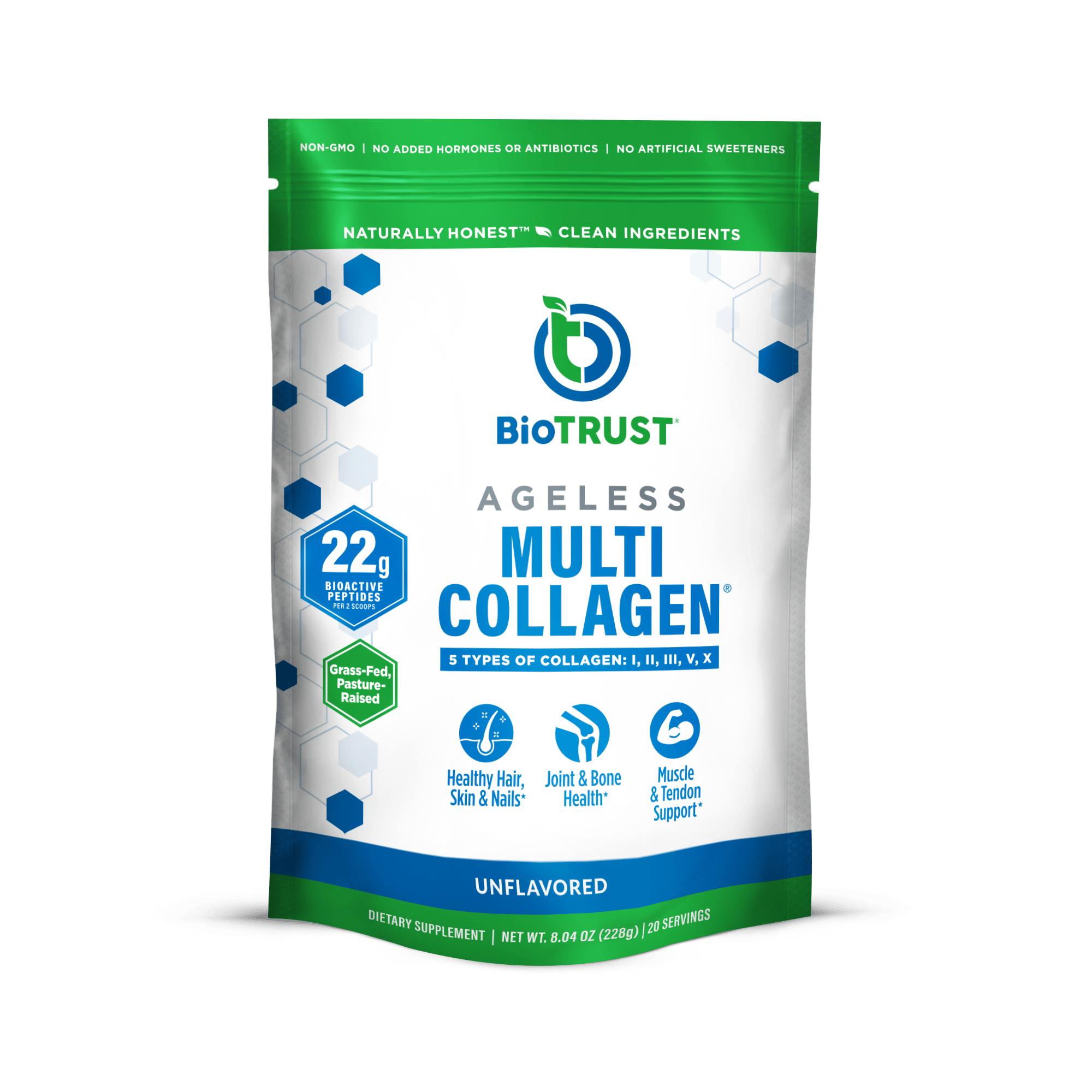 Ageless Multi-Collagen® Protein Powder
