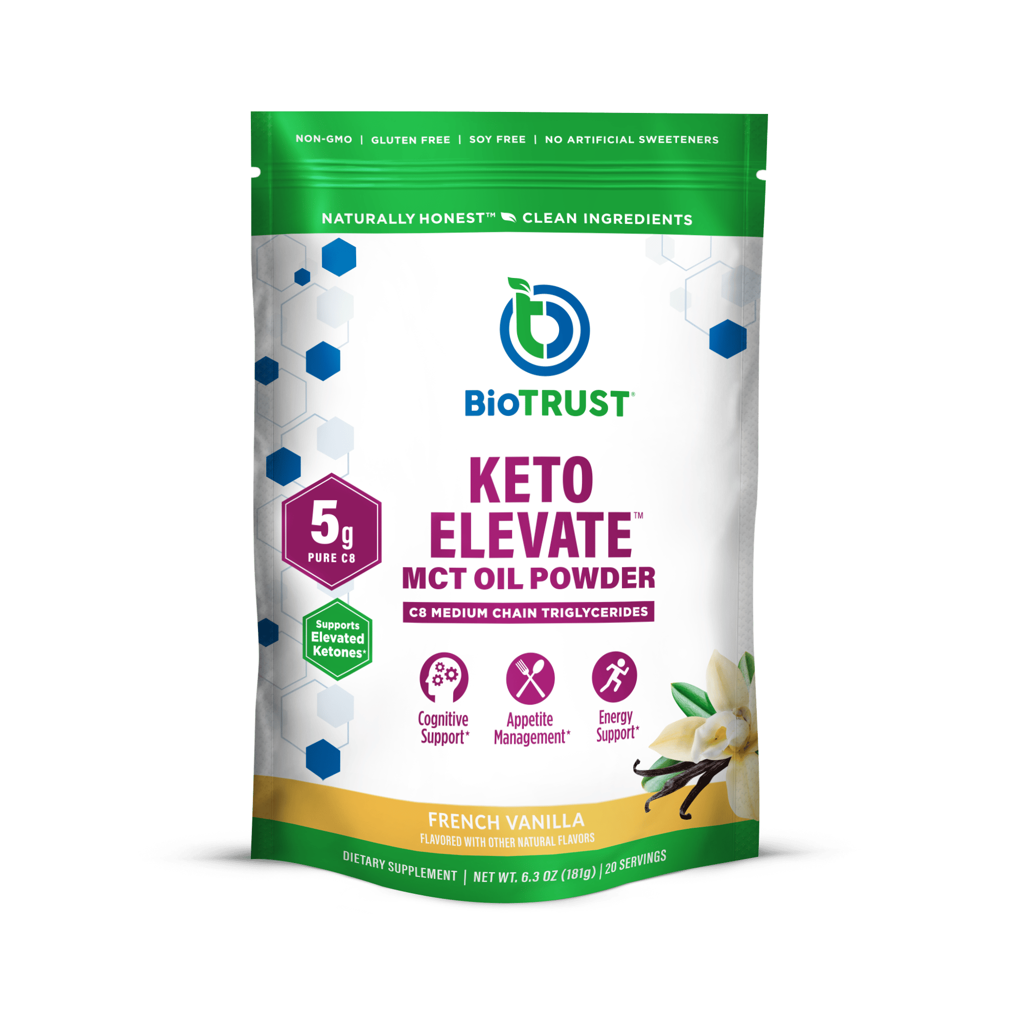 Keto Elevate™ — C8 MCT Oil Powder