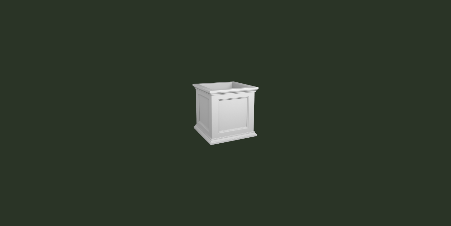 Fairfield 20in Square Planter