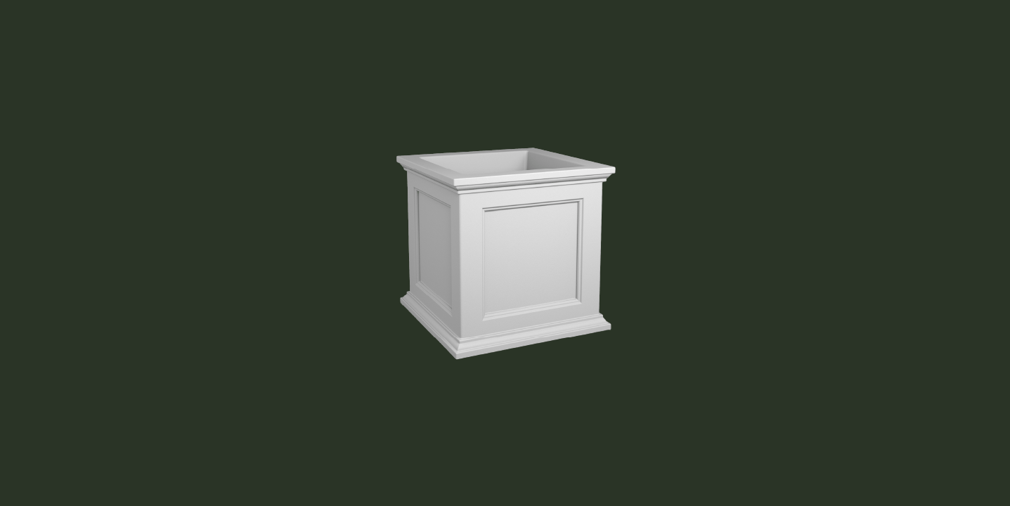 Fairfield Square Planter